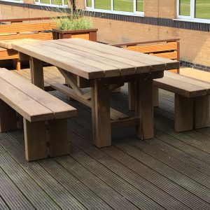 Picnic Tables & Sets Solid Oak Hardwood Furniture